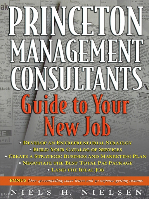 Title details for Princeton Management Consultants by Niels H. Nielsen - Available